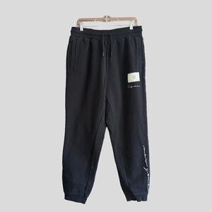 LAPOINTE X Jonboy Collab Unisex Sweatpants Joggers Embroidered Heart New York